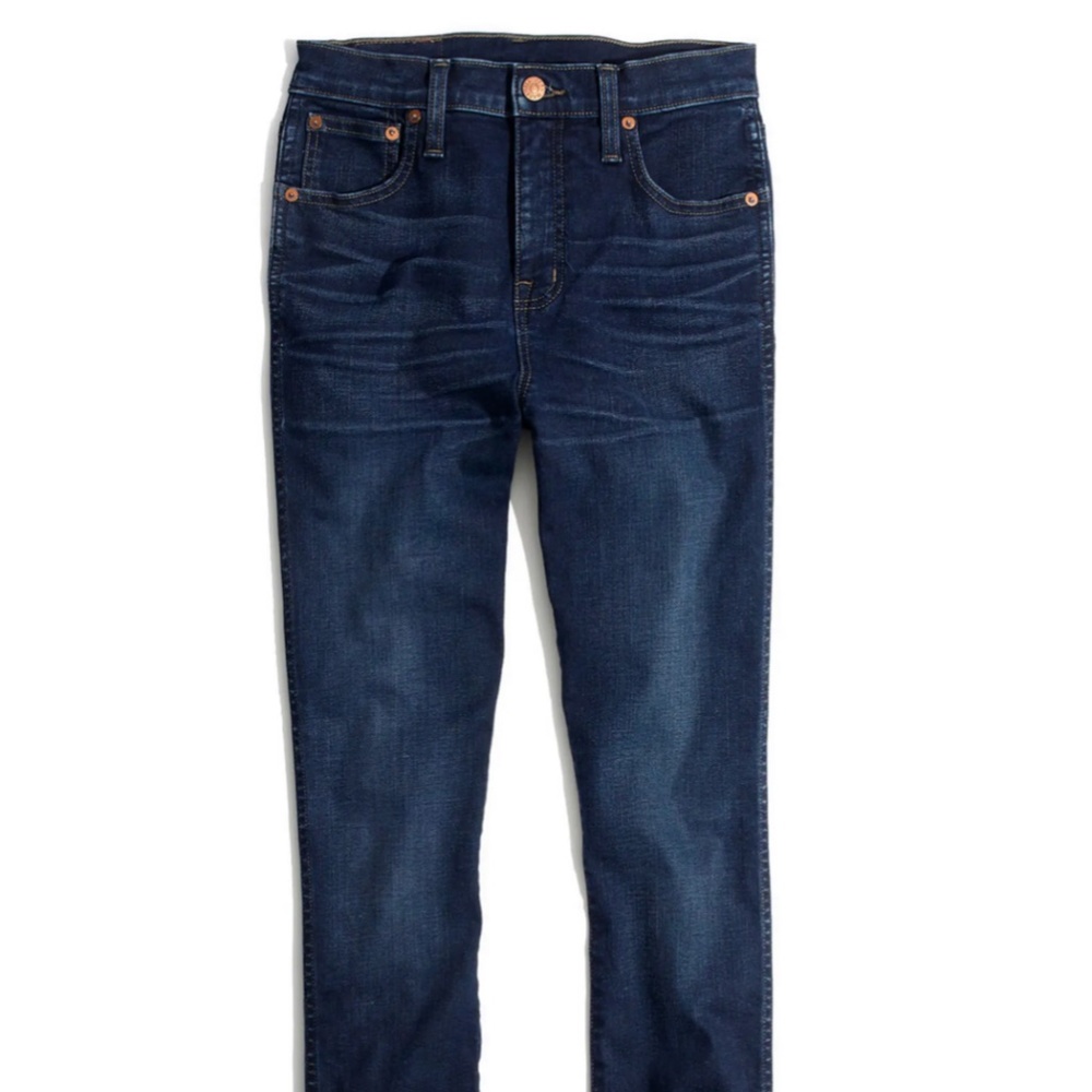 Madewell 10-Inch High Rise Skinny Jeans Hayes Wash Sz 26 NWOT